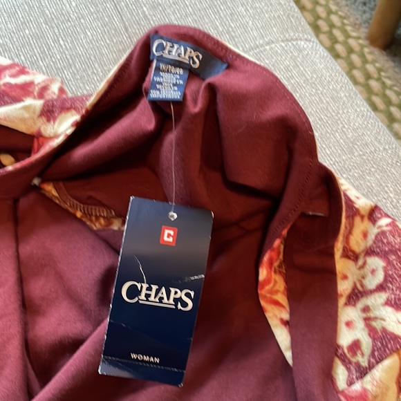 NWT Chaps sleeveless dress size 1X - Picture 2 of 3